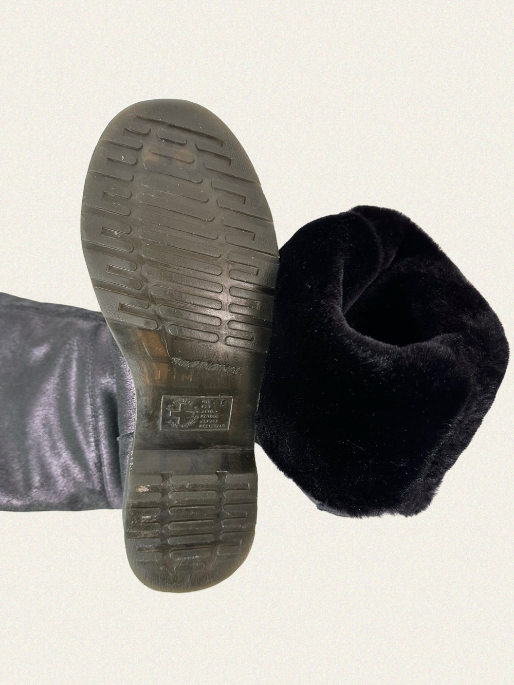 Dr. Martens Pasha Crackle Suede Boot - Picture 11 of 11